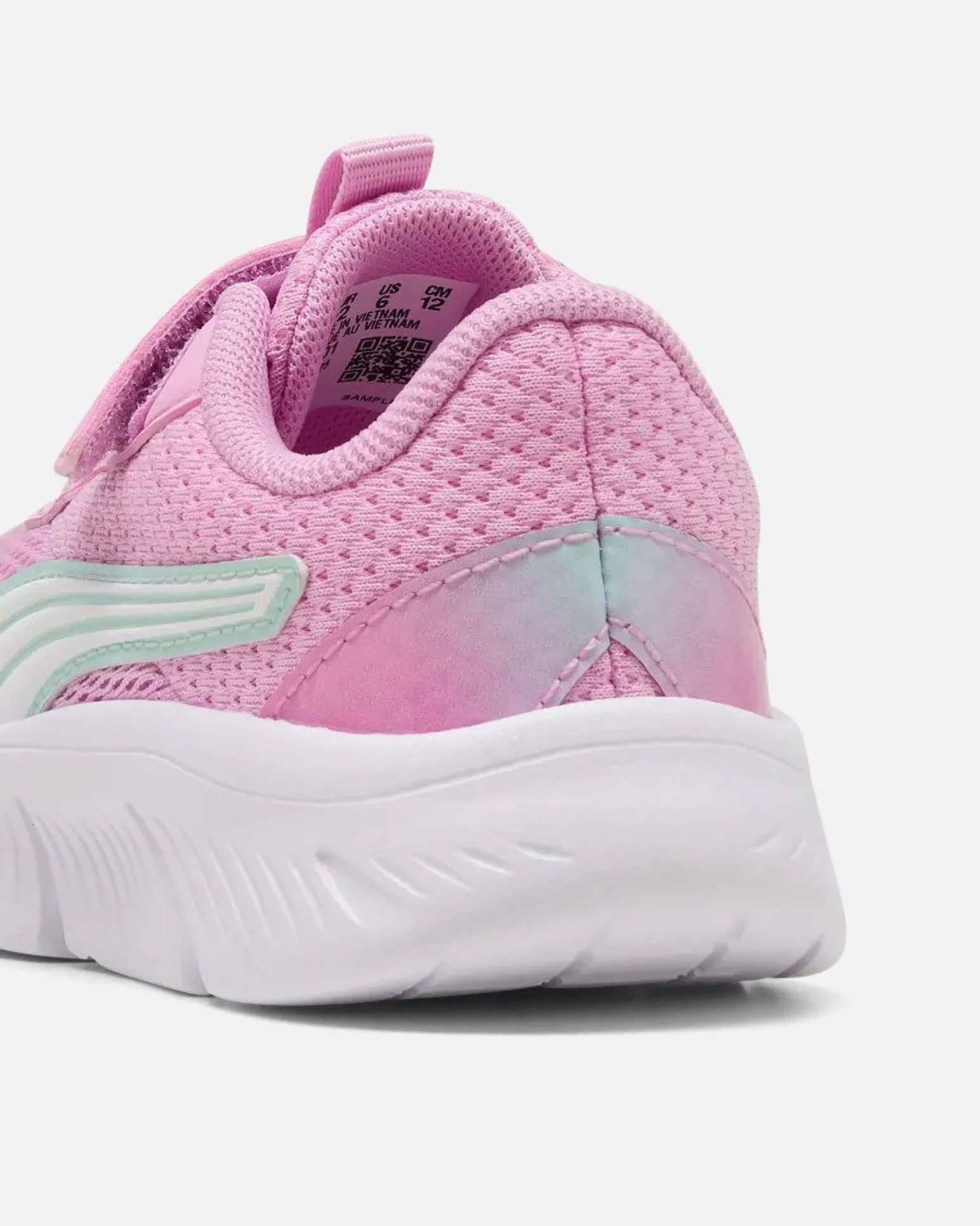 PUMA - SNEAKERS BABY FLEXFOCUS MODERN ROSA CON DETTAGLI BIANCHI, DAL 20 AL 27, 313846-01