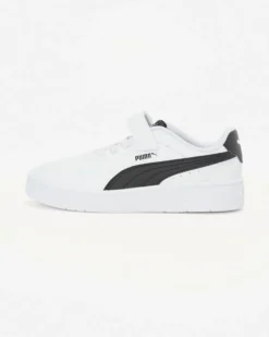 PUMA - SNEAKERS BIMBA  BIANCA E NERA  COURT LALLY PS   DAL 28 AL 35,  402305-02