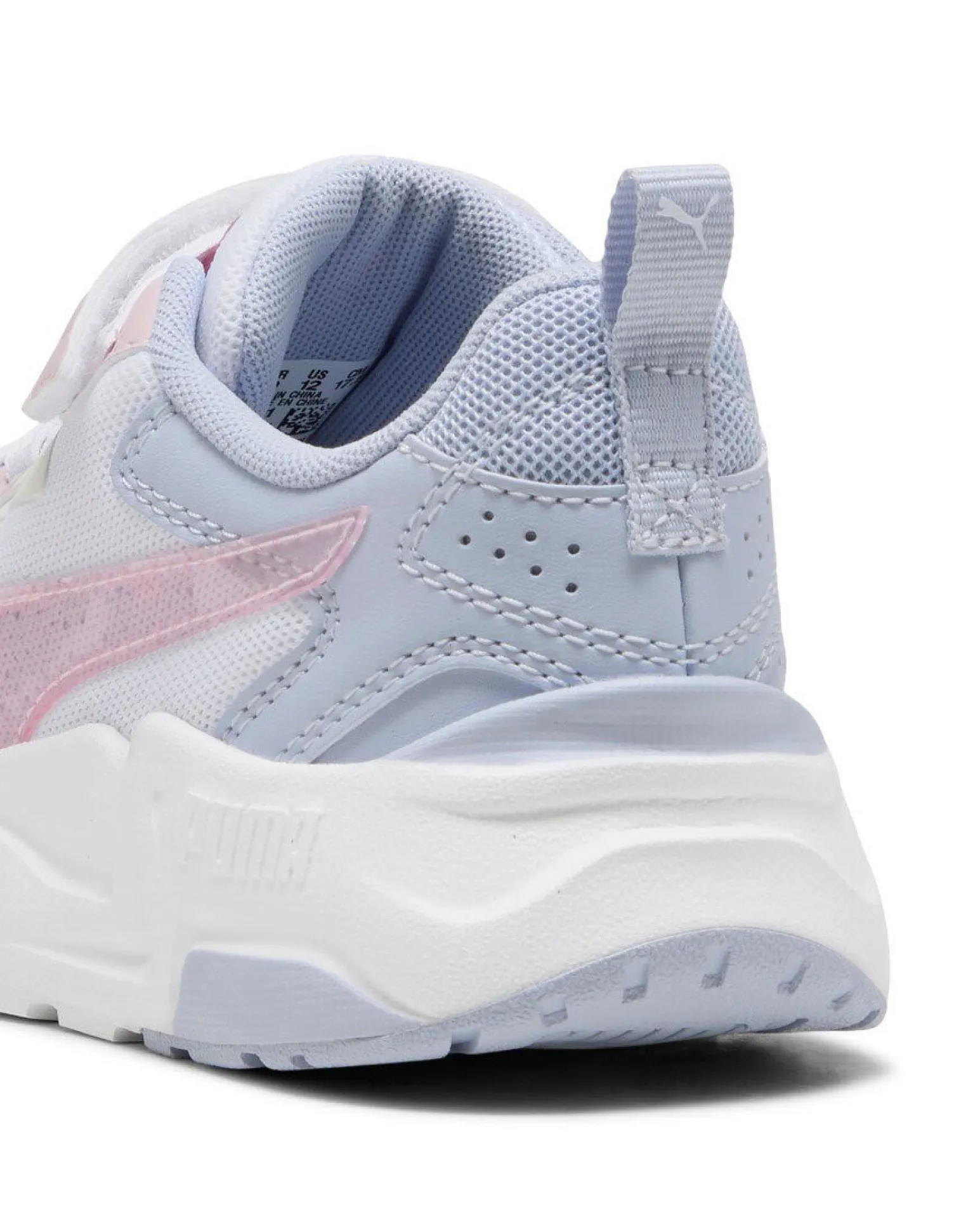 PUMA - SNEAKERS BIMBA BIANCA E ROSA DAL 20 AL 27- 108503-01