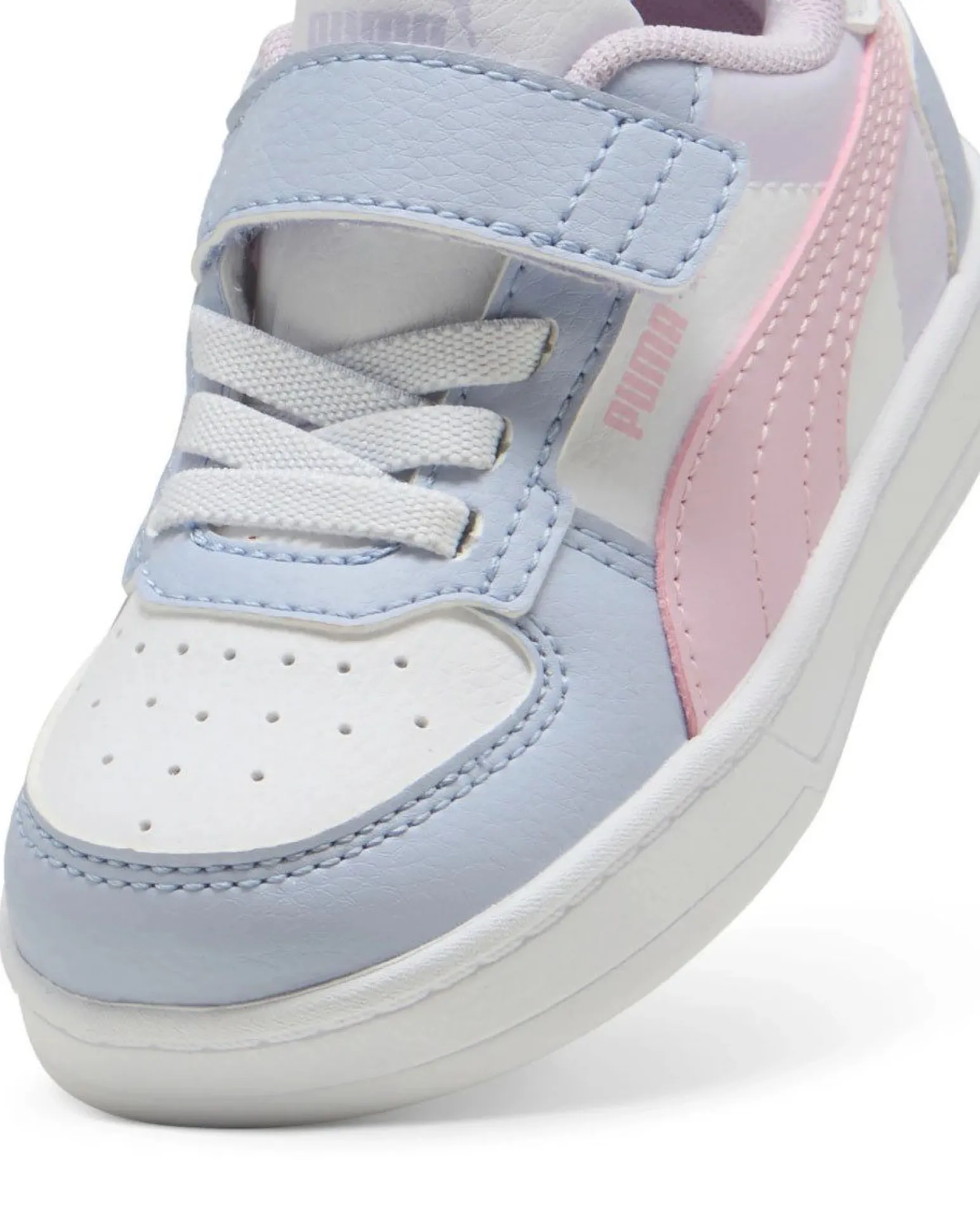 PUMA -SNEAKERS BIMBA BIANCA, ROSA E LILLA CAVEN 2.0 BLOCK AC+TD DAL 20 AL 27 - 394463-15