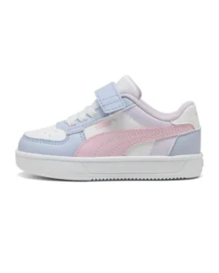 PUMA -SNEAKERS BIMBA BIANCA, ROSA E LILLA CAVEN 2.0 BLOCK AC+TD DAL 20 AL 27 - 394463-15