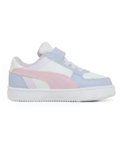PUMA -SNEAKERS BIMBA BIANCA, ROSA E LILLA CAVEN 2.0 BLOCK AC+TD DAL 20 AL 27 - 394463-15