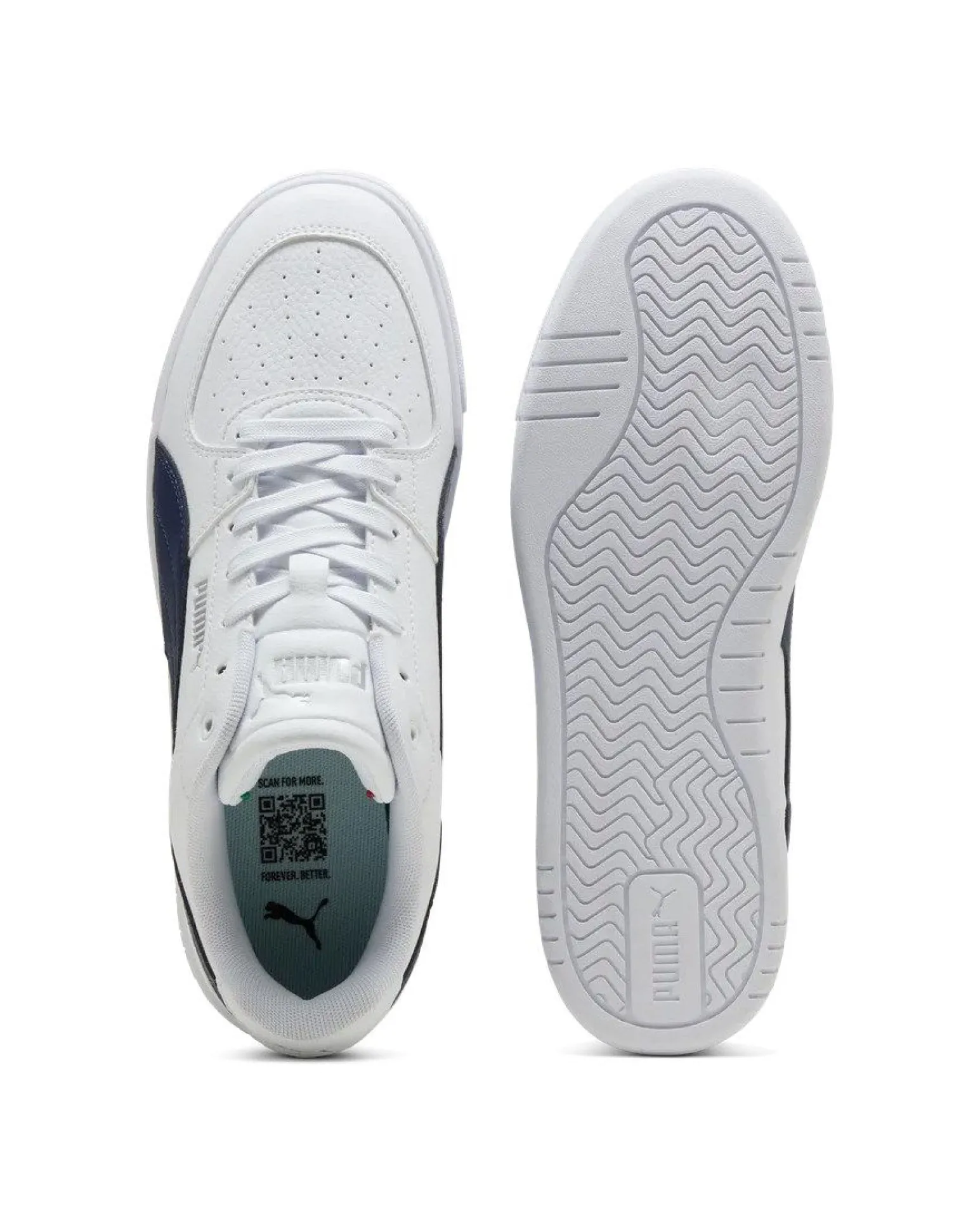 PUMA - SNEAKERS CAVEN III BIANCA E BLU DA UOMO, 404484-14
