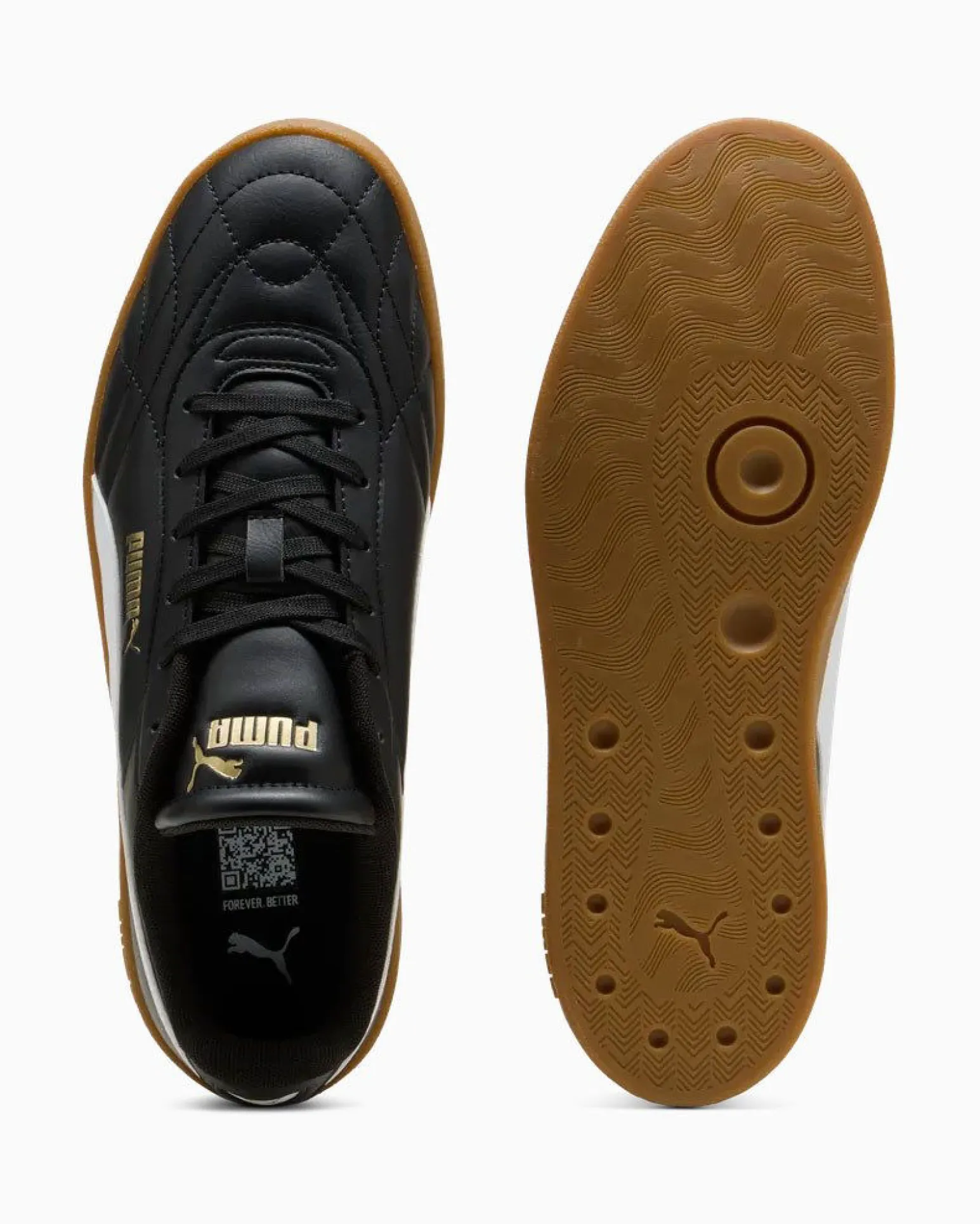 PUMA - SNEAKERS CLUB II INDOOR NERA E BIANCA DA UOMO, 404464-01