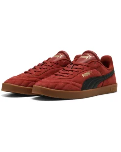 PUMA - SNEAKERS  CLUB II INDOOR SD  ROSSO SCURO E NERA DA UOMO, 404465-02