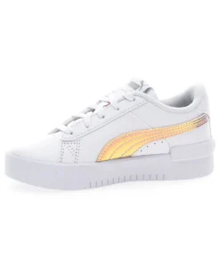 PUMA - Sneakers da bambina bianca con dettagli metallizzati, numerata 28/35 - JADA HOLO PS