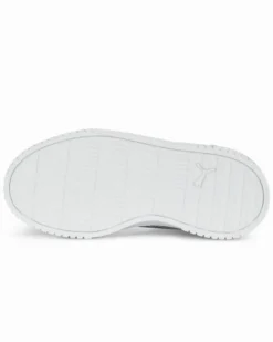 PUMA - Sneakers da bambina nera con logo argento metallizzato, numerata 28/35 - CARINA 2.0 MERMAID PS