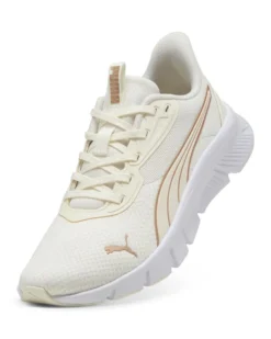 PUMA - SNEAKERS DA DONNA BIANCA E ORO FLEXFOCUS LITE MODERN WOVEN, 311481-16