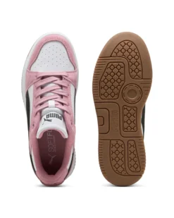 PUMA - SNEAKERS DA DONNA ROSA NERA E BIANCA REBOUND FEMME LOW SD, 402593-02