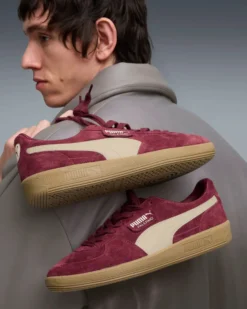PUMA - SNEAKERS DA UOMO BORDEAUX E BEIGE PALERMO,  396463-65