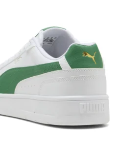 PUMA SNEAKERS DA UOMO COURT CLASSICO  BIANCA E VERDE - 400284-02