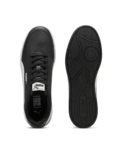 PUMA - SNEAKERS DA UOMO COURT CLASSIC CLEAN  NERA E BIANCA, 402223-14