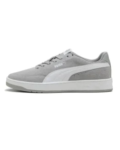 PUMA - SNEAKERS DA UOMO GRIGIA E BIANCA COURT CLASSIC CLEAN SD, 402680-02