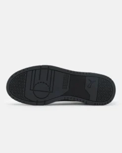 PUMA - Sneakers da uomo in VERA PELLE nera e bianca con dettali oro - RBD GAME LOW