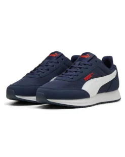 PUMA -SNEAKERS DA UOMO R78 LIGHTWIND BLU, BIANCA E ROSSA - 400267-05