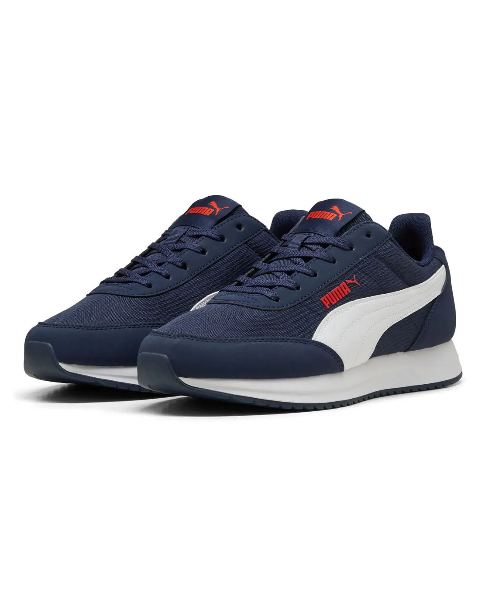 PUMA -SNEAKERS DA UOMO R78 LIGHTWIND BLU, BIANCA E ROSSA - 400267-05