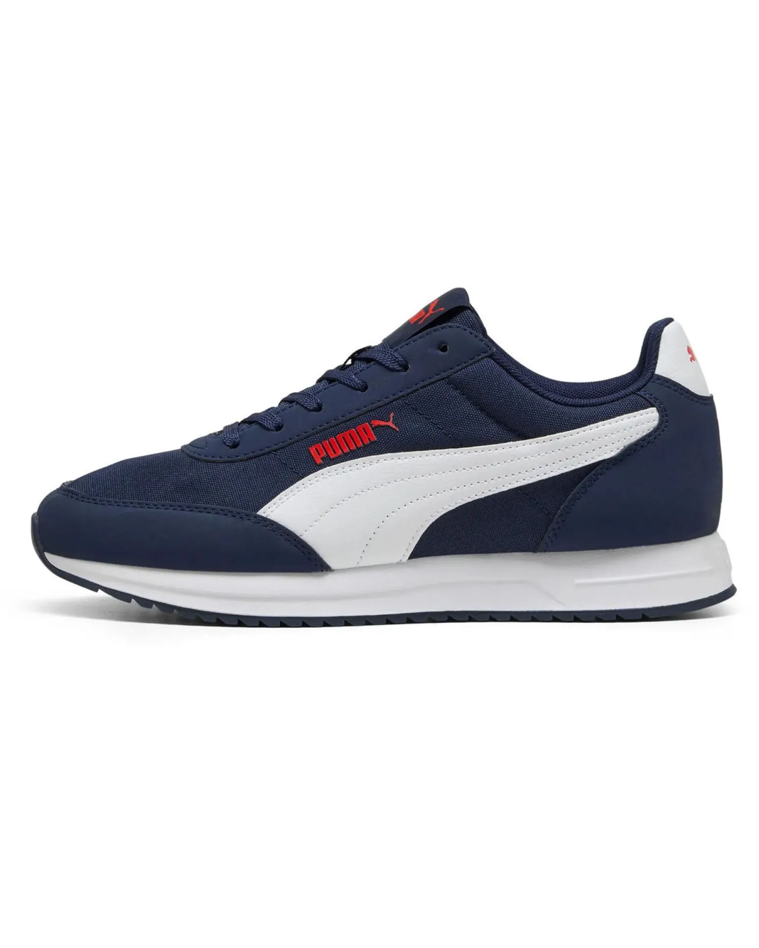 PUMA -SNEAKERS DA UOMO R78 LIGHTWIND BLU, BIANCA E ROSSA - 400267-05