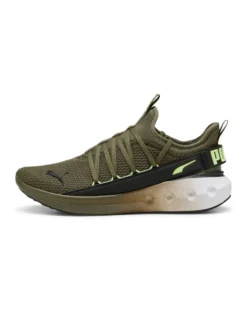 PUMA - SNEAKERS DA UOMO SOFTRIDE CARSON FRESH VERDE E NERA - 310155-24