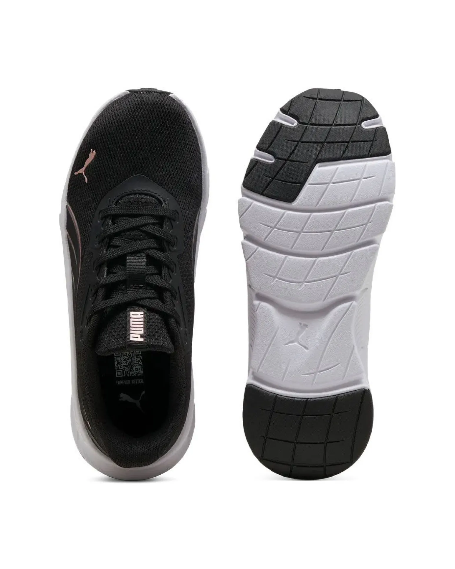 PUMA - SNEAKERS FLEXFOCUS LITE MODERN NERA CON DETTAGLI ROSA DA DONNA, 310093-40