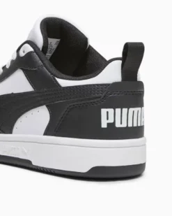 PUMA - SNEAKERS JUNIORREBOUND V6 LO GS BIANCHE CON DETTAGLI NERI DAL 36 AL 39, 393833-01