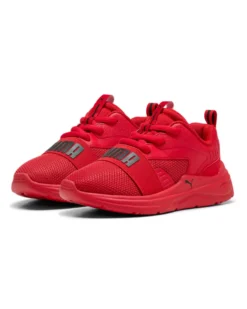 PUMA - SNEAKERS JUNIOR SOFT WIRED 2 PS , ROSSA, NUMERATA 28/35 - 401506-03