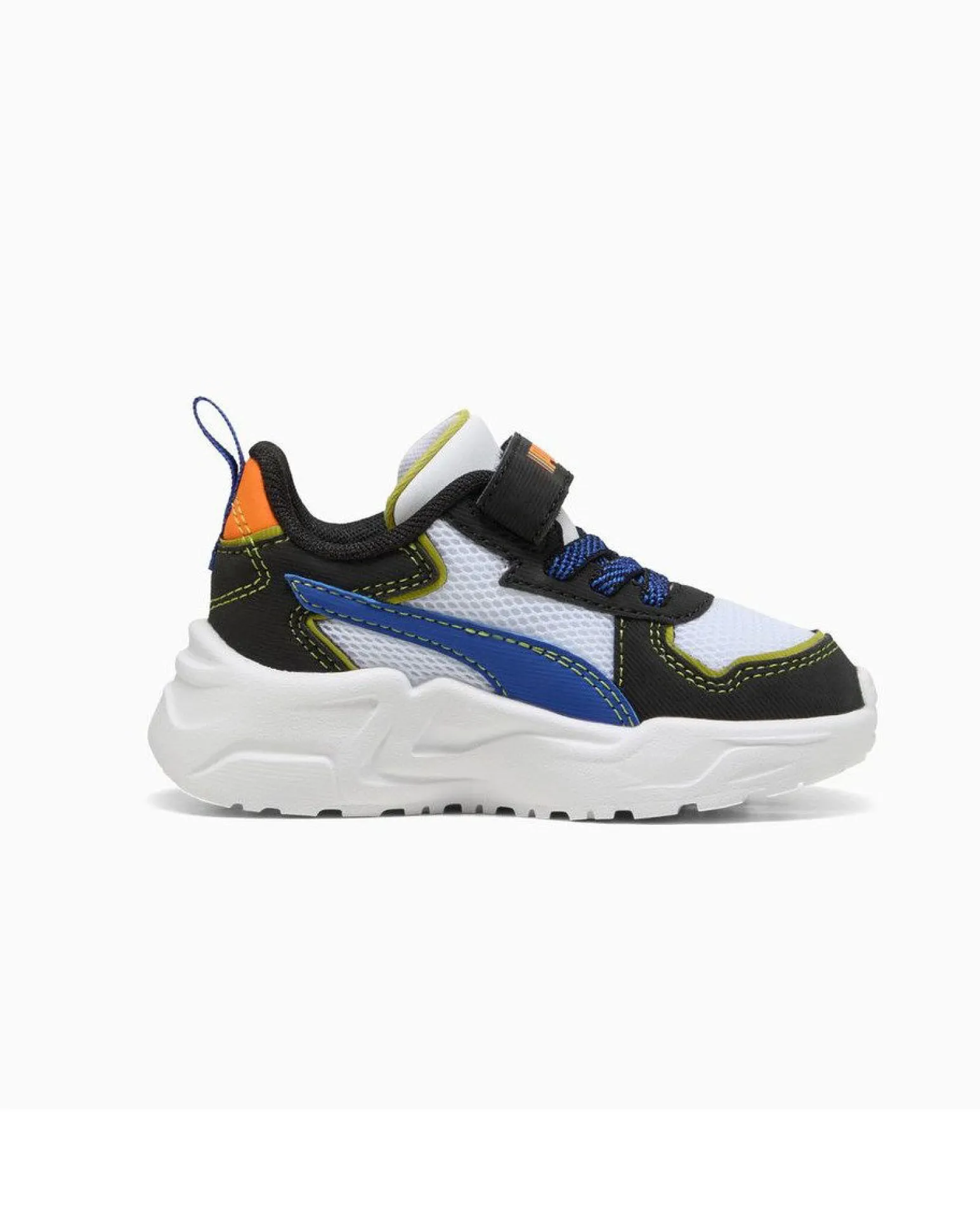 PUMA - SNEAKERS KIDS BIANCHE, NERE, BLU, VERDI E ARANCIONI TRINITY LITE STARBLITZ AC+TD DAL 20 AL 27, 400664-02