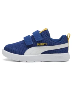 PUMA - SNEAKERS KIDS OURTFLEX V3 MESH BLU, BIANCA E GIALLA DAL 28 AL 35, 398085-05