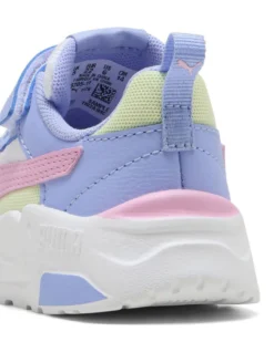 PUMA - SNEAKERS KIDS TRINITY 2 LT TD  LILLA, BIANCA, ROSA E LIME DAL 20 AL 27, 403705-11