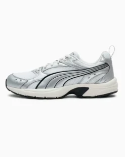 PUMA - SNEAKERS  MILENIO TECH LT BIANCA, SILVER E NERA , 406791-01