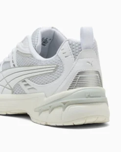PUMA - SNEAKERS MILENIO TECH 2000 2TONE BIANCHE CON DETTAGLI SILVER E GRIGI DA UOMO, 404914-02