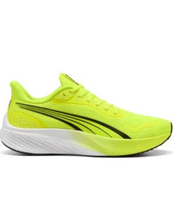 PUMA - SNEAKERS POUNCE LITE GIALLO FLUO E NERA - 310778-05