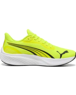 PUMA - SNEAKERS POUNCE LITE GIALLO FLUO E NERA - 310778-05