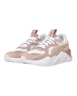 PUMA - SNEAKERS RS-X HERITAGE BIANCA, BEIGE E ROSE GOLD DA DONNA, 398210-24