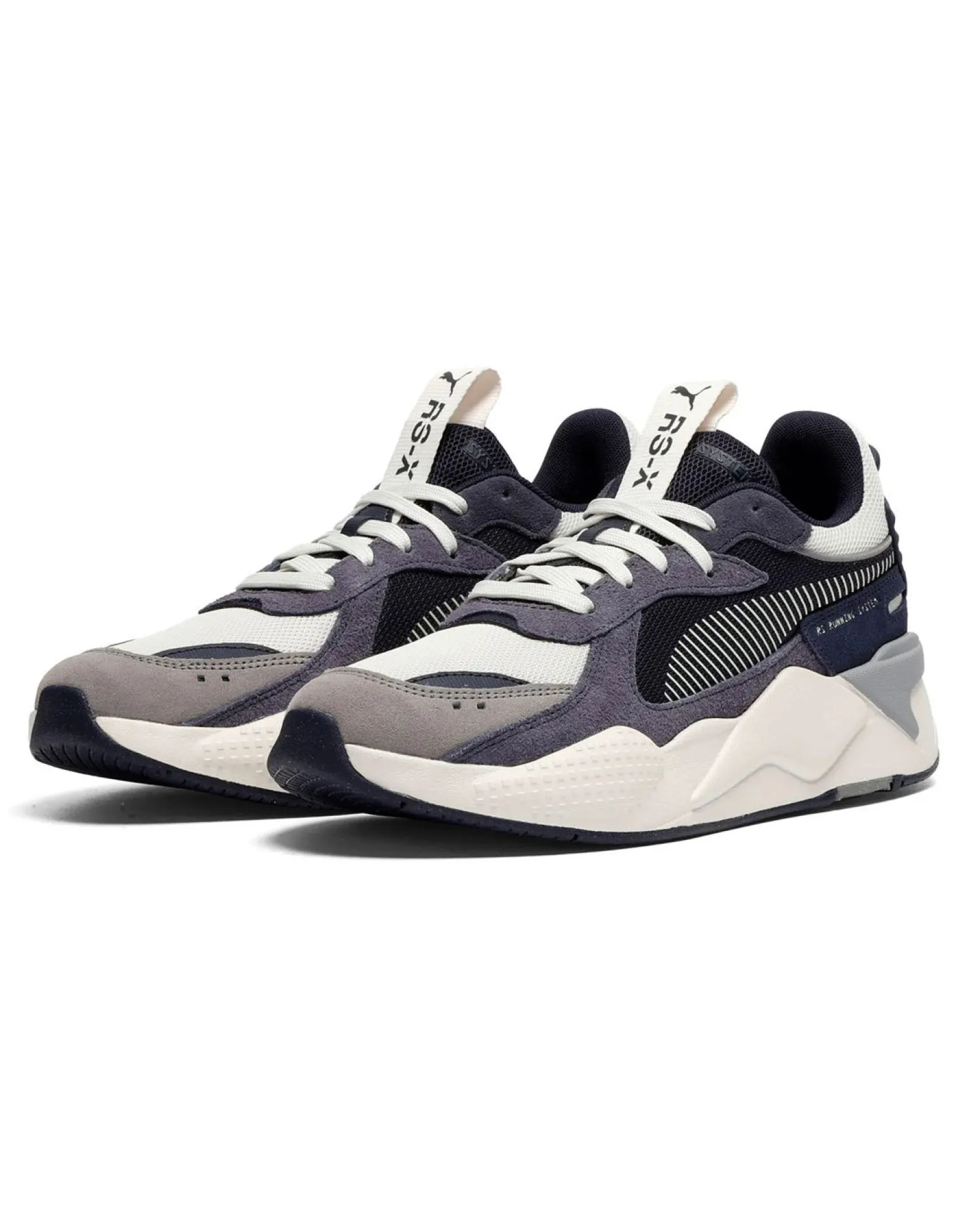 PUMA - SNEAKERS RS-X HERITAGE BLU, GRIGIA, NERA E BIANCA RS-X HERITAGE DA UOMO, 398210-16