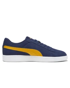 PUMA - SNEAKERS SMASH 3.0 BLU E GIALLE DA UOMO, 390984-11