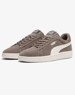 PUMA - SNEAKERS SMASH 3.0 MARRONI E BIANCHE  DA UOMO , 390984-32