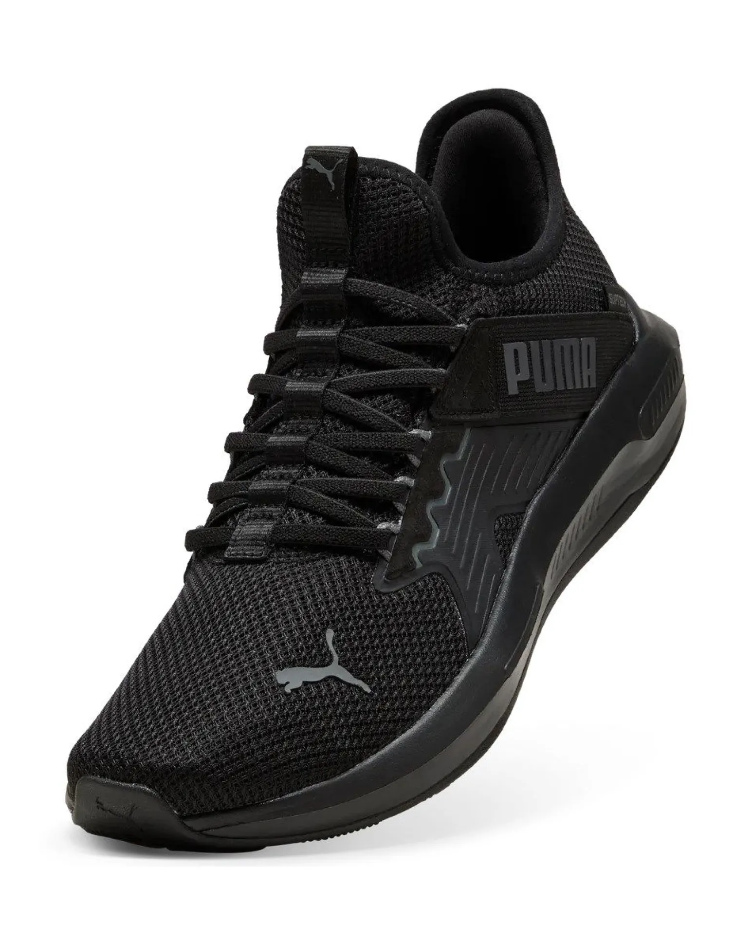 PUMA - SNEAKERS SOFTRIDE ENZO 5 SLIP TECH NERE DA UOMO, 312581-06