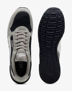 PUMA - SNEAKERS ST ST RUNNER V4 MESH -GRIGIA CON DETTAGLI  BIANCHI E NERI DA UOMO, 399666-16