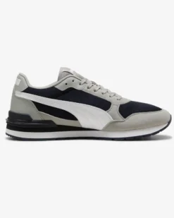 PUMA - SNEAKERS ST ST RUNNER V4 MESH -GRIGIA CON DETTAGLI  BIANCHI E NERI DA UOMO, 399666-16
