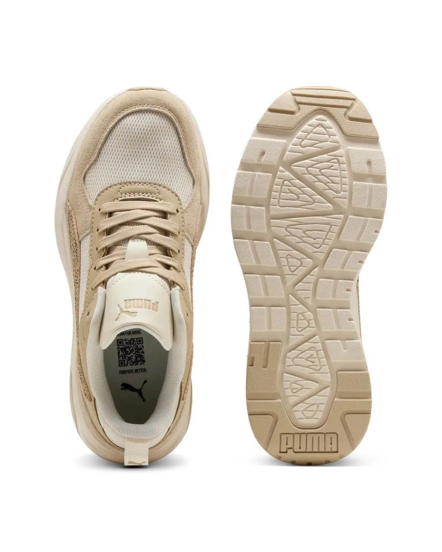 PUMA - SNEAKERS TRINITY 2 LT TOPCAT BEIGE DA DONNA, 407003-01