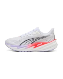 PUMA - SNEAKERS VELOCITY NITRO 5 BIANCHE, LILLA, NERE E ROSSE DA DONNA, 312945-05