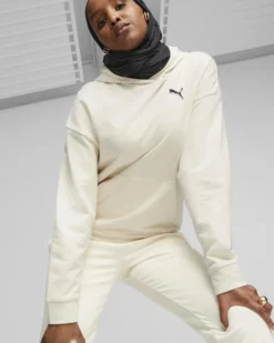 PUMA - SWEAT DA DONNA CON CAPPUCCIO BETTER ESSENTIALS HD TR - 675988-99