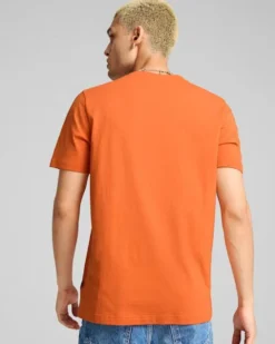 PUMA - T-SHIRT ARANCIONE BETTER ESSENTIALS TEE DA UOMO - 675977-20