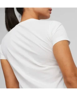 PUMA T-SHIRT BIANCA DA DONNA ESS+BLOSSOM SCRIPT 679315-02