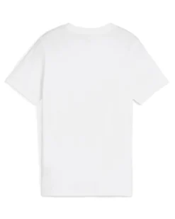 PUMA - T-SHIRT BIANCA ESS CAT LOGO TEE JUNIOR - 684907-02