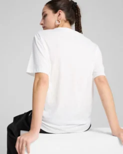 PUMA - T-SHIRT  BIANCA  ESSENTIALS RELAXED TEE DA DONNA, 684971-02