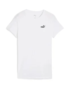 PUMA - T-SHIRT BIANCA ESSENTIAL SMALL N. 1 DA DONNA, 682372-02