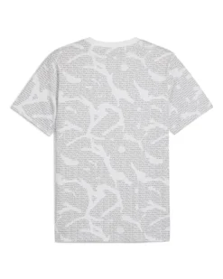 PUMA - T-SHIRT BIANCA ESS LOGO LAB AOP TEE DA UOMO - 684668-02