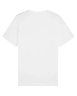 PUMA - T-SHIRT BIANCA ESS TAPE TEE DA UOMO - 684674-02