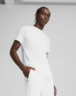 PUMA - T-SHIRT BIANCA EVOSTRIPE TEE DA UOMO,  684611-02